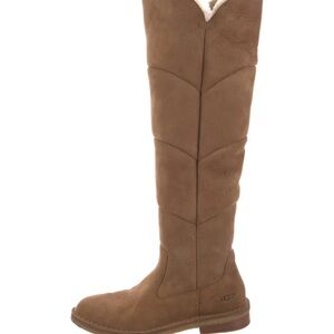 UGG Suede Knee-High Riding Boots